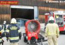 Tirol: Maschinenbrand durch geplatzten Hydraulikschlauch in Jenbacher Holzfirma