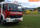 Stmk: Menschenrettung nach Sturz durch Dachkuppel
