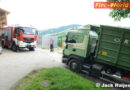 Oö: Festsitzender Lkw in Micheldorf
