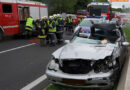 Bgld: Schwerer Verkehrsunfall mit eingeklemmter Person auf der A2