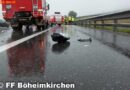 Nö: Pkw kommt ins Schleudern und wird von Lkw gerammt