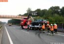 Nö: Pkw prallt auf der S5 in das Heck eines Anhängers