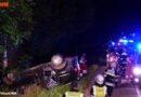 Ktn: Urlauberfamilie auf A2 bei Villach gegen Baum geprallt