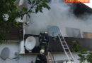 Tirol: Feuer am Balkon in St. Johann