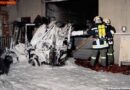 Nö: Brandausweitung am Bauhof in Unterloiben erfolgreich verhindert