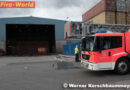 Oö: Gasflaschenbrand in Linzer Industriegebiet