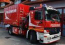 Oö: Neuer Abrollbehälter Logistik bei der FF Puchheim