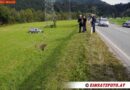 T: Fahrzeug  landet nach missglückten Überholmanöver im Feld