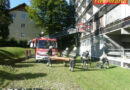 Oö: Menschenrettung mit Drehleiter aus Wohnung im 8. Stock
