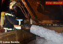 Nö: Brennender 40m³ Abfallcontainer in Brunn am Gebirge