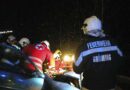 Stmk: Pkw prallt gegen ein Brückegeländer