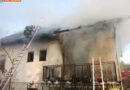 Bgld: Ausgedehnter Zimmerbrand bei Königsdorf