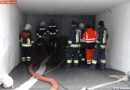 T: Kleinräumige Überflutungen aufgrund der starken Regenfälle