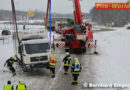 Nö: Lkw-Bergung mittels Kranfahrzeug in Biedermannsdorf