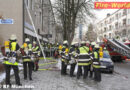 Bayern: Brand in Heizkeller: Menschenrettung aus 3. Stockwerk