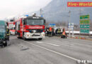 Tirol: Verletzte bei Unfall mit Pkw und Kleintransporter auf der B171