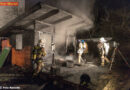 Oö: Gartenhütte in Linz in Vollbrand