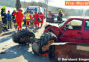 Nö: Achsverlust bei Traktor bei Crash mit Pkw in Sulz