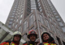 D: Feuerwehrleute laufen für den guten Zweck ins 61. Stockwerk
