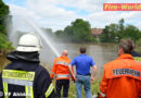 Deutschland: Feuerwehr im Einsatz um Fischsterben zu verhindern