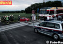 Oö: Fahrzeuglenkerin missachtet Stopptafel – Crash mit Zug in Leonding