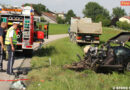Oö: 21-Jähriger stirbt bei Frontalcrash gegen Lkw bei St. Willibald