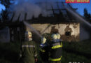 Oö: Brand eines unbewohnten Hauses in Fraham