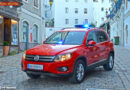 Sbg: Neues Kommandofahrzeug VW Tiguan bei der FF Hallein