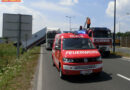 Oö: Zugmaschine verliert Sattelzug-Auflieger