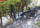 T: 50m² einer Waldböschung in Brand geraten