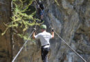 Oö: Irndorfer Höhenretter trainierten Verhalten im Klettersteig