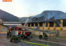 Nö: Großbrand bei Gasflaschenhersteller in Kienberg bei Gaming