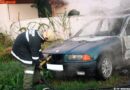 Bgld: Pkw in Vollbrand -> Löschversuche von Anrainern erfolglos