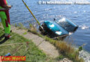 Deutschland: Mit Auto in Fluss, zwei Insassen können sich retten