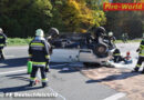 Stmk: Lieferwagen überschlägt sich auf der A9 bei Deutschfeistritz