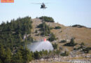 Nö: Flugunterstützte Waldbrandübung am Hochkaar