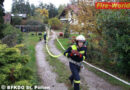 Nö: 212 Feuerwehrmitglieder mit 40 Fahrzeugen beübten den Waldbrandeinsatz