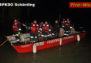 Oö: Leichter Ölfilm auf der Donau in Höhe von Pyrawang