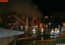 Stmk: Brand einer Industriehalle in Aibl