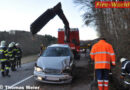Stmk: Lenkerin kam von Straße ab – Auto bei Fehring überschlagen