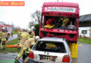 Sbg: Schwerer Unfall und Garagenbrand -> Große Alarmübung in Grödig