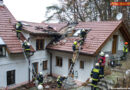 Oö: Sieben Feuerwehren bei Dachbrand im Einsatz