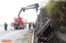 Nö: Pkw kracht auf A2 gegen Lärmschutzwand-Betonsockel: 1 Toter
