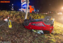 Oö: Mopedauto krachte frontal gegen Baum