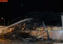 Nö: Scheune in Vollbrand -> Großeinsatz für die Feuerwehr