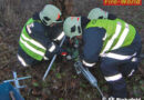 Bgld: Personenrettung nach Forstunfall in Pinkafeld