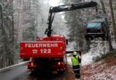 Bgld: Geländewagen nach Unfall mit WLF-Kran geborgen