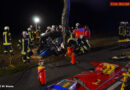 Deutschland: Auto kracht mit voller Wucht gegen Baum -> Beifahrer stirbt