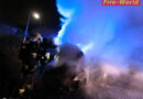 Oö: Nächtlicher Pkw-Vollbrand in Traun
