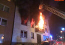 Deutschland: Personenrettungen bei Wohnungsvollbrand in Mehrparteienhaus